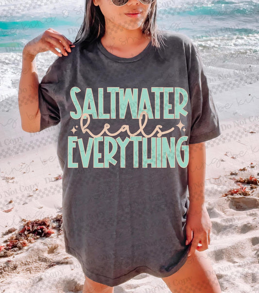 Saltwater heals everything