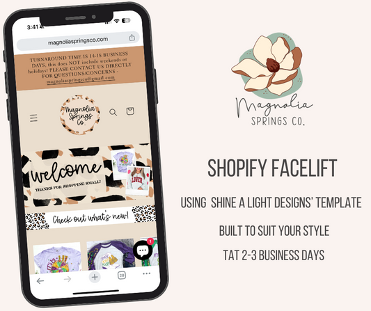Shopify Facelift